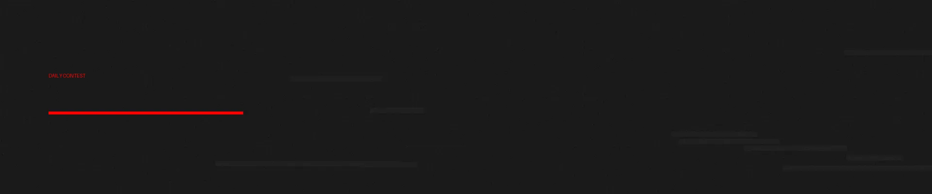 黑料视频 每日大赛页面头图